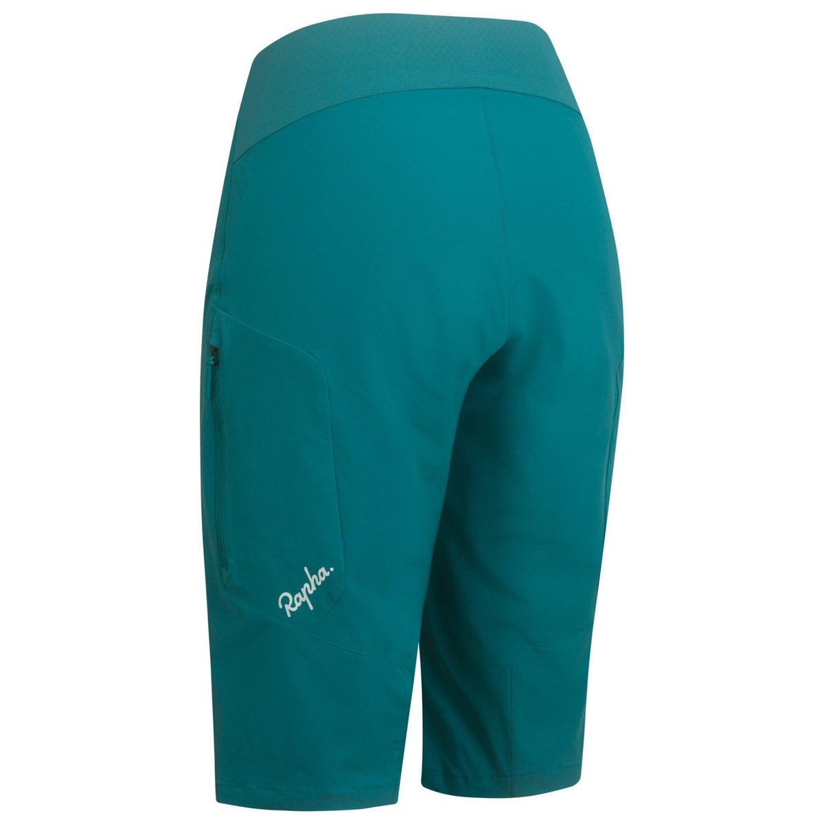Women's Trail Shorts - Blue Green/Egg Shell