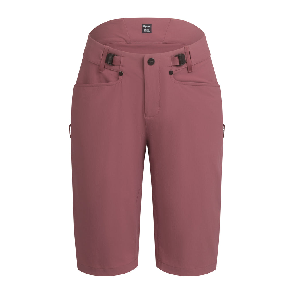 Women's Trail Cargo Shorts - Rose Brown/Black