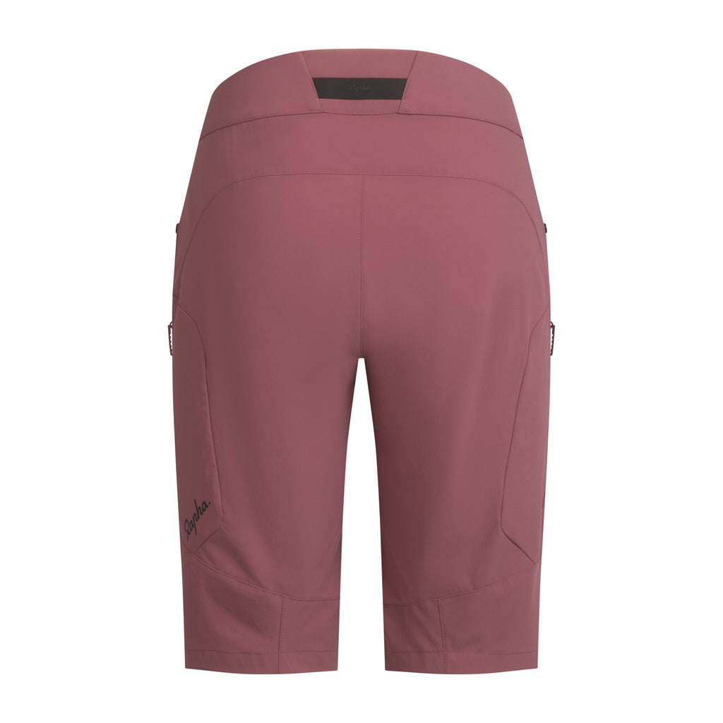 Women's Trail Cargo Shorts - Rose Brown/Black