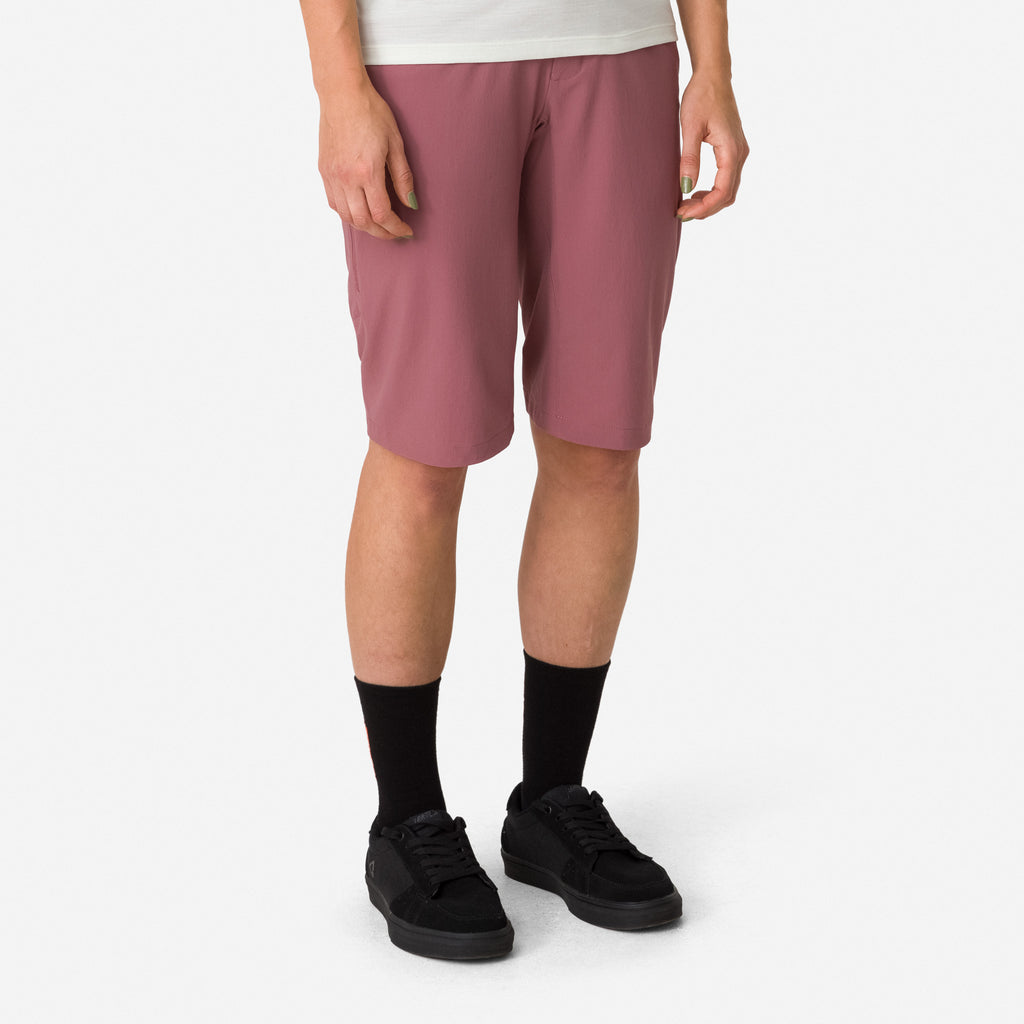 Women's Trail Cargo Shorts - Rose Brown/Black