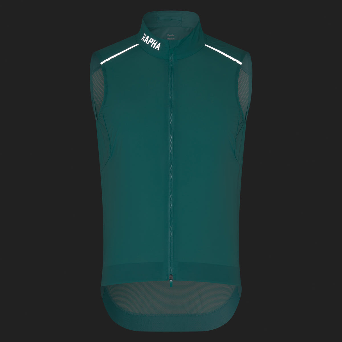 Men's Pro Team Gilet II - Lagoon/Silver Reflective