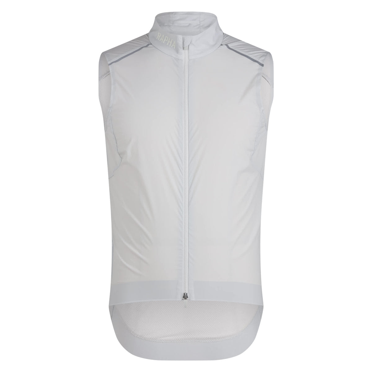 Men's Pro Team Gilet II - Silver/White