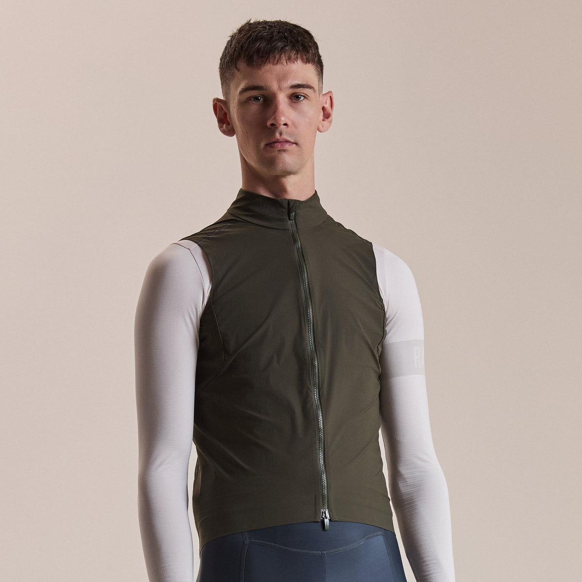 Men's Pro Team Gilet II - Bottle Green/Black