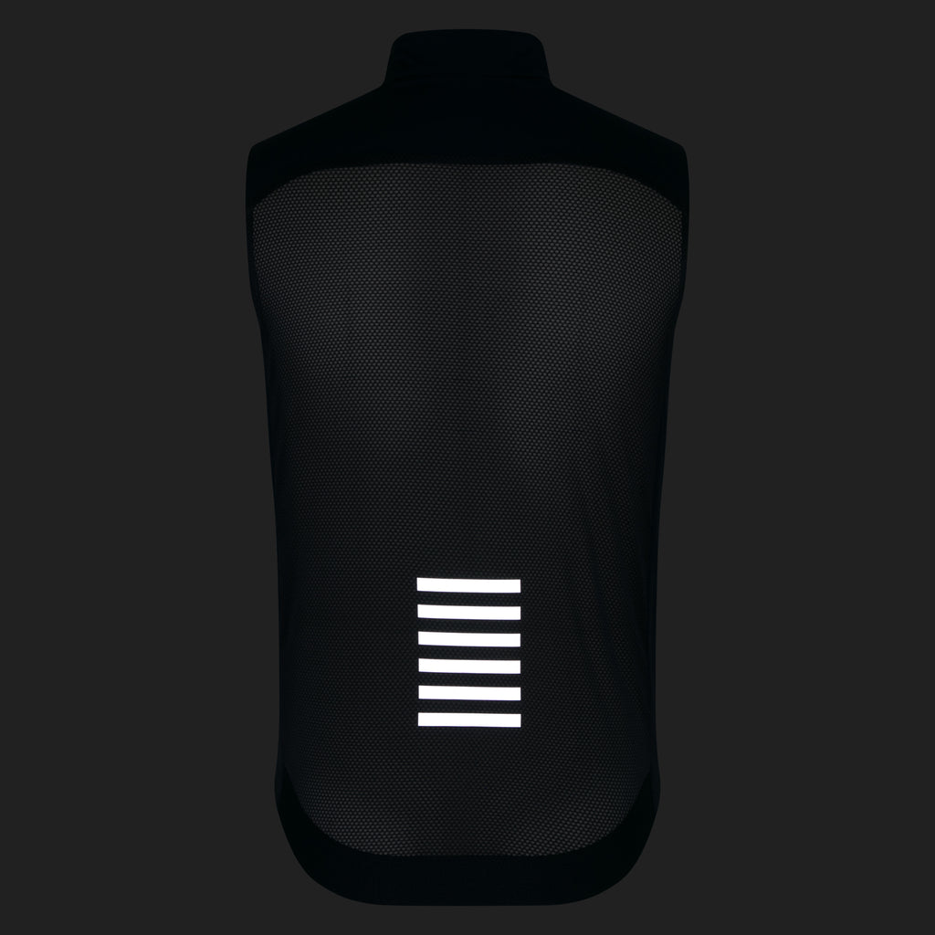 Men's Pro Team Gilet II - Dark Navy/Silver Reflective