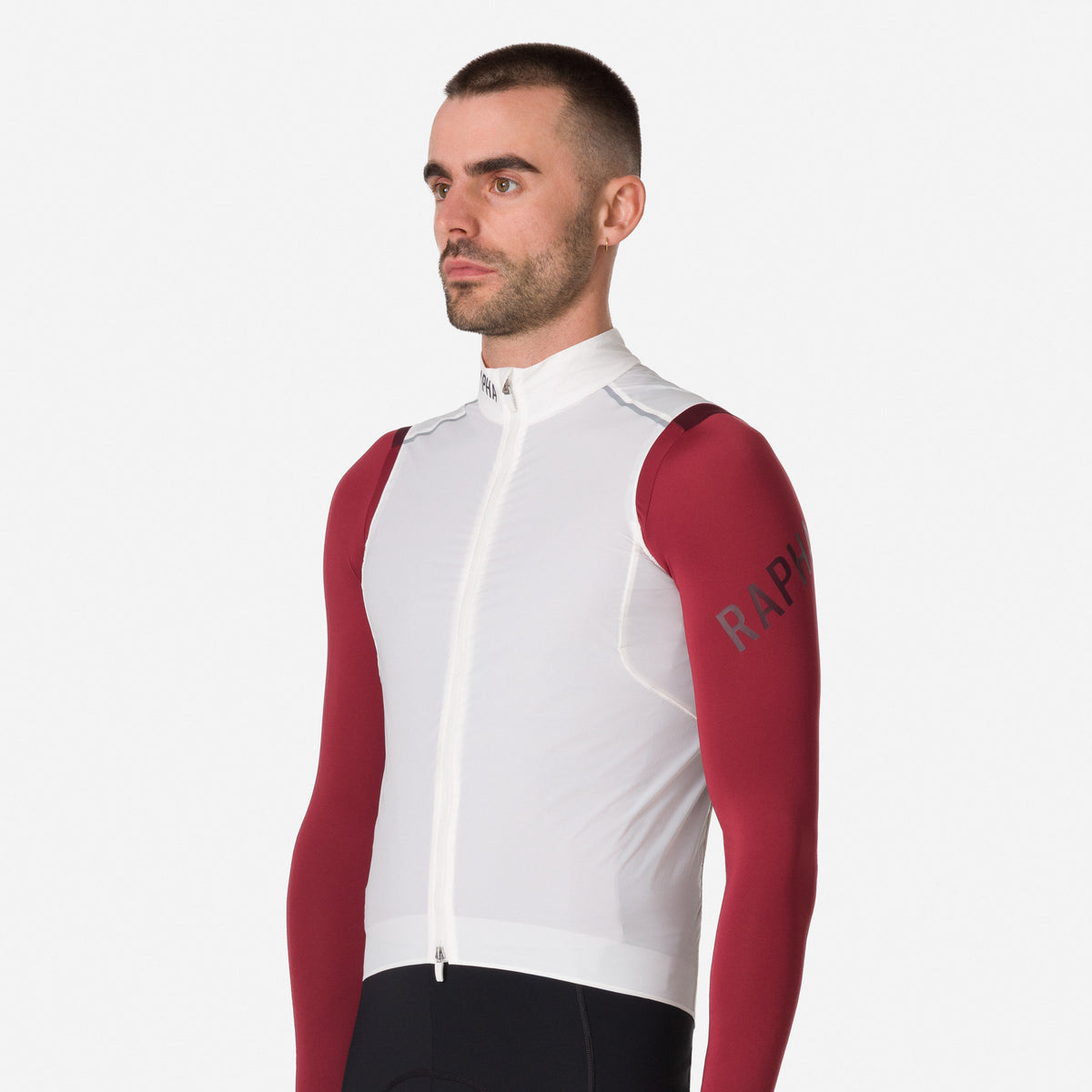 Men's Pro Team Gilet II - White/Black