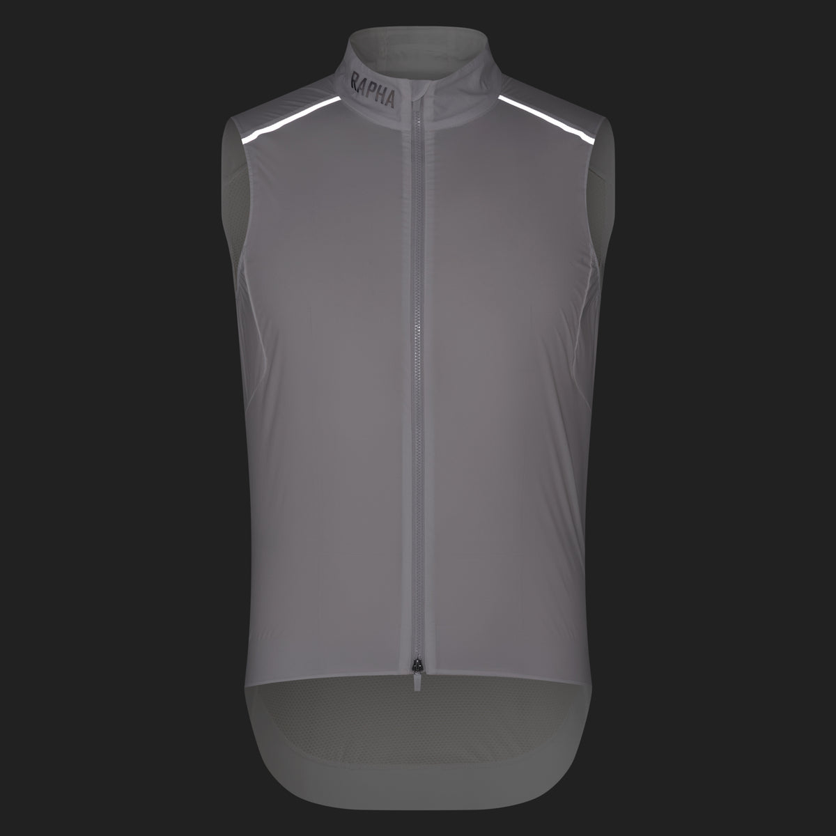 Men's Pro Team Gilet II - White/Black