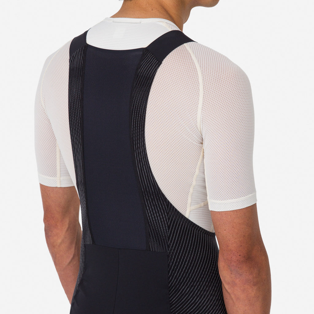 Men's Pro Team Powerweave Bib Shorts - Black/Black