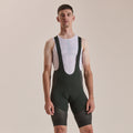 Men's Pro Team Powerweave Bib Shorts - Bottle Green/Laurel