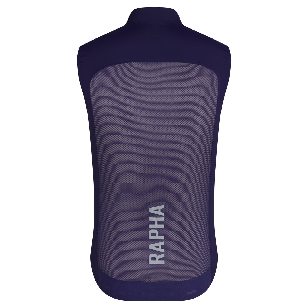 Men's Pro Team Lightweight Gilet - Navy Purple/Silver Reflective