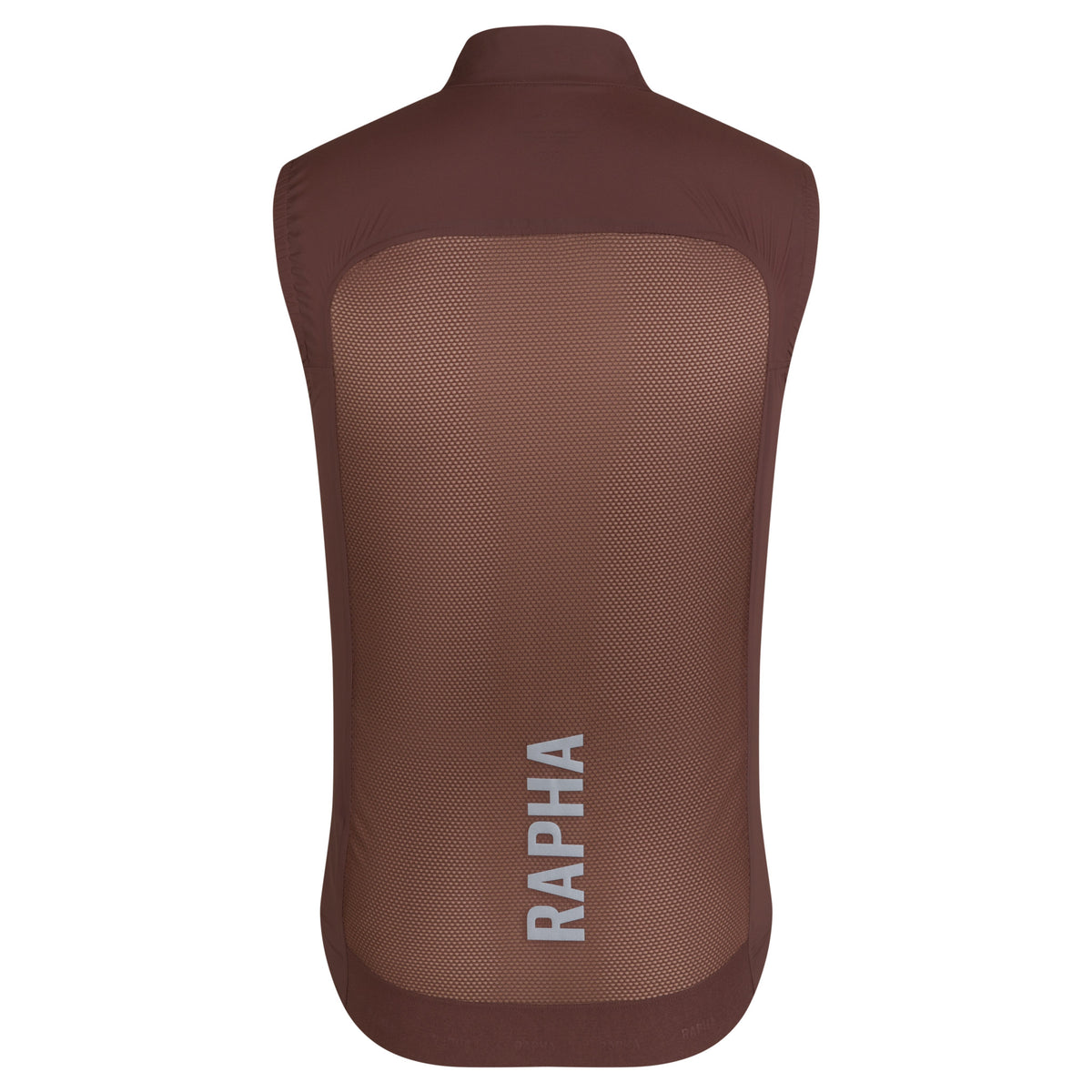Men's Pro Team Lightweight Gilet - Walnut Brown/Silver Reflective