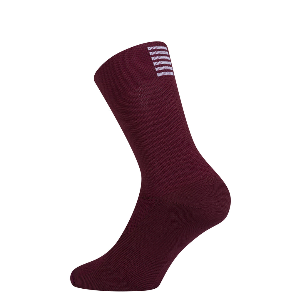 Pro Team Socks - Regular - Port/White