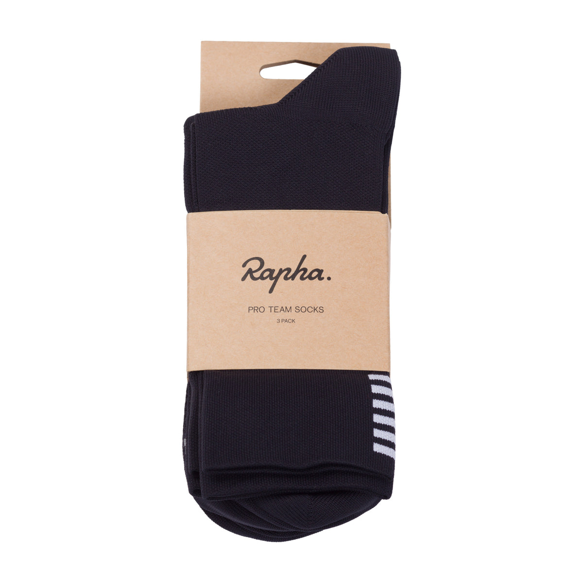 Pro Team Socks - Regular 3 Pack - Black/White