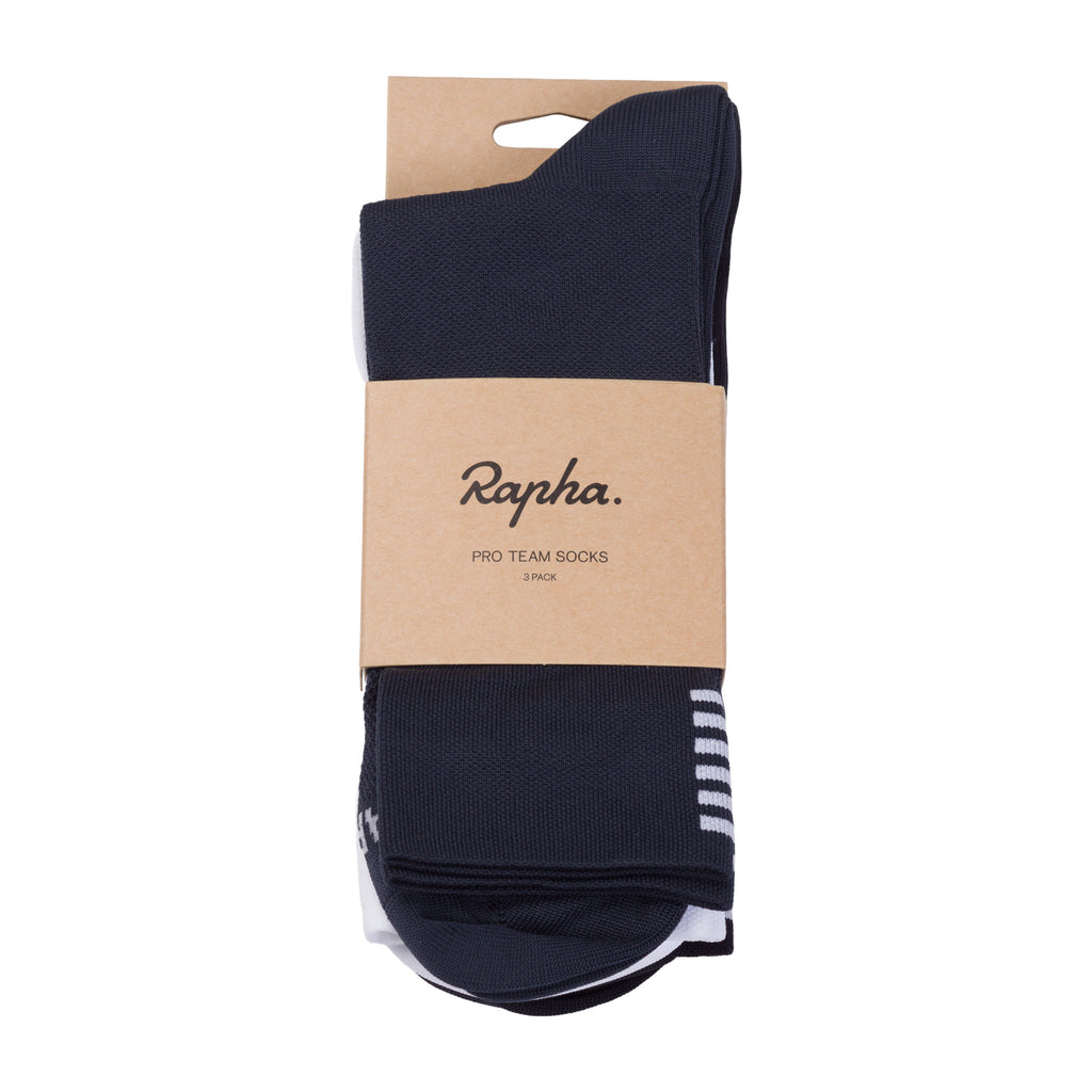 Pro Team Socks - Regular 3 Pack - Black/White/Navy Multipack