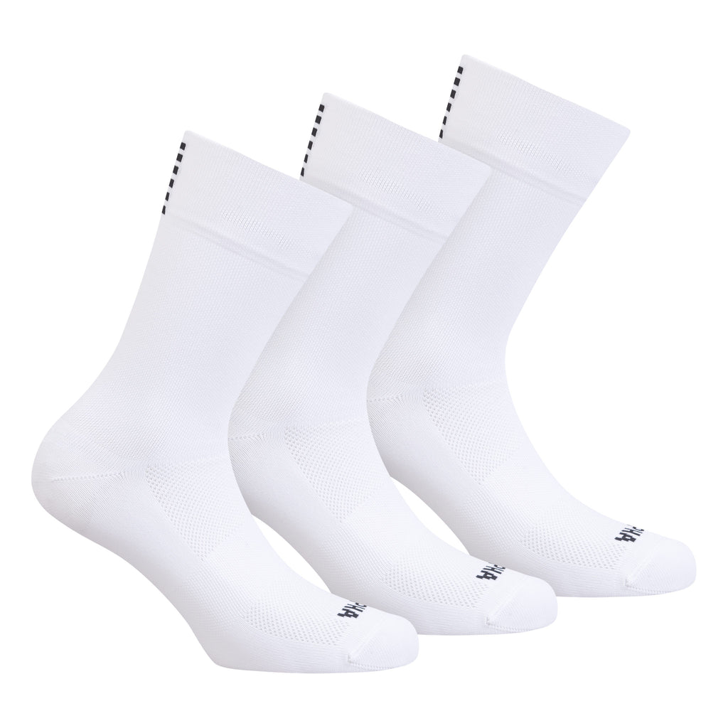 Pro Team Socks - Regular 3 Pack - White/Black