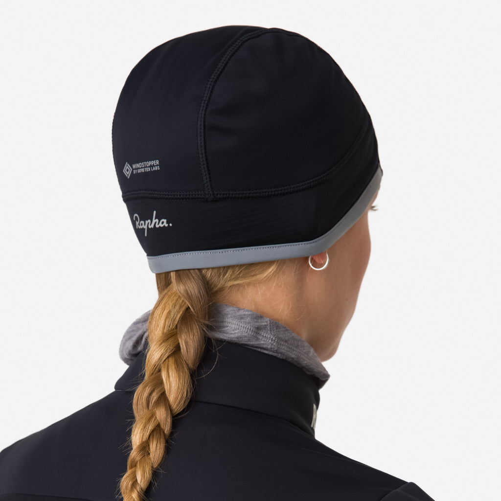 Gore-Tex Windstopper Thermal Hat - Black / Black