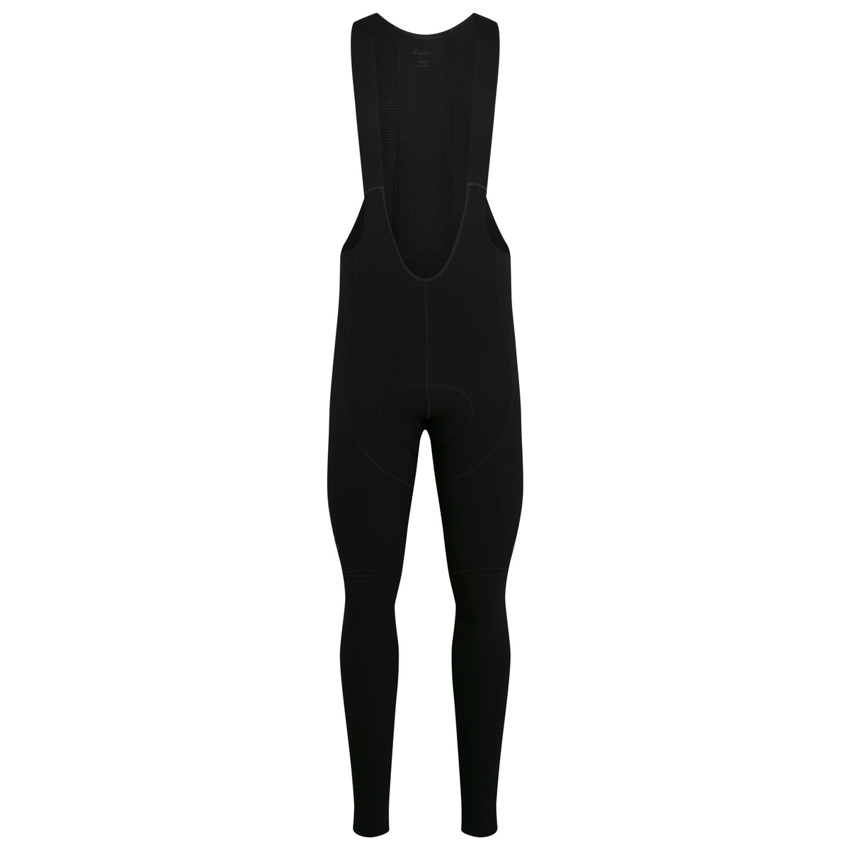 Men's Pro Team Winter Tights with Pad II - Black/Black