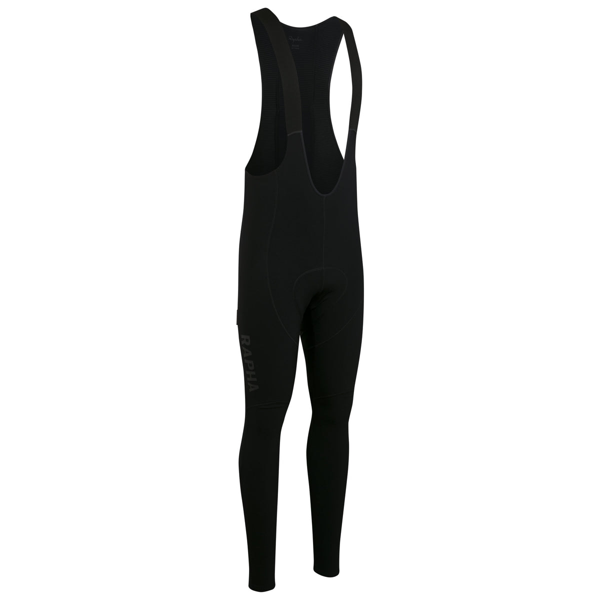 Men's Pro Team Winter Tights with Pad II - Black/Black