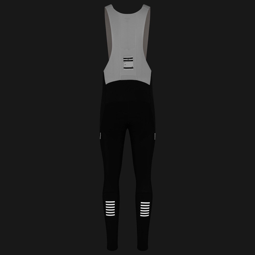 Men's Pro Team Winter Tights with Pad II - Black/White