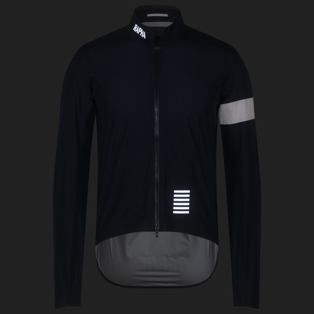 Men's Pro Team GORE-TEX Rain Jacket - Dark Navy/White