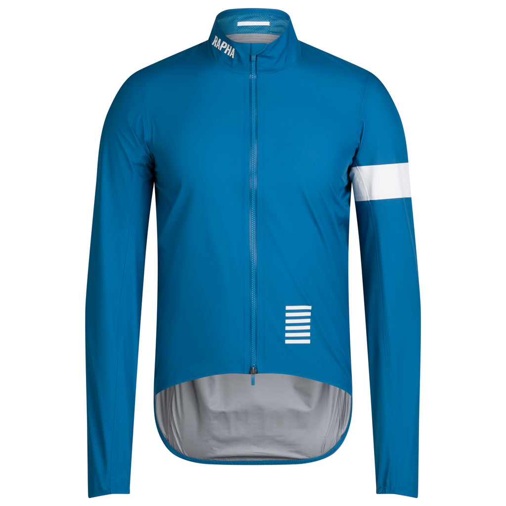 Men's Pro Team GORE-TEX Rain Jacket - Petrol Blue/White