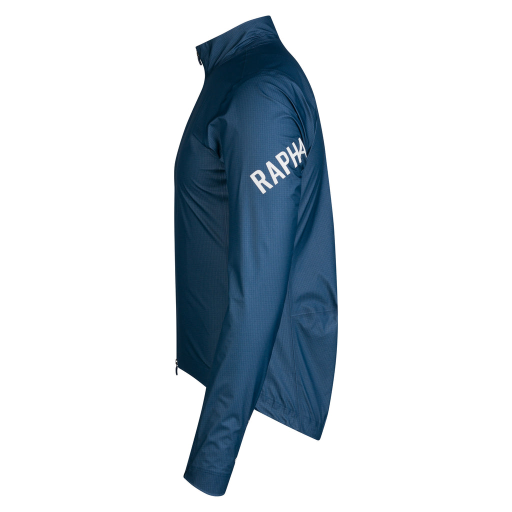 Men's Pro Team Gore-Tex Lightweight Rain Jacket - Titan/White