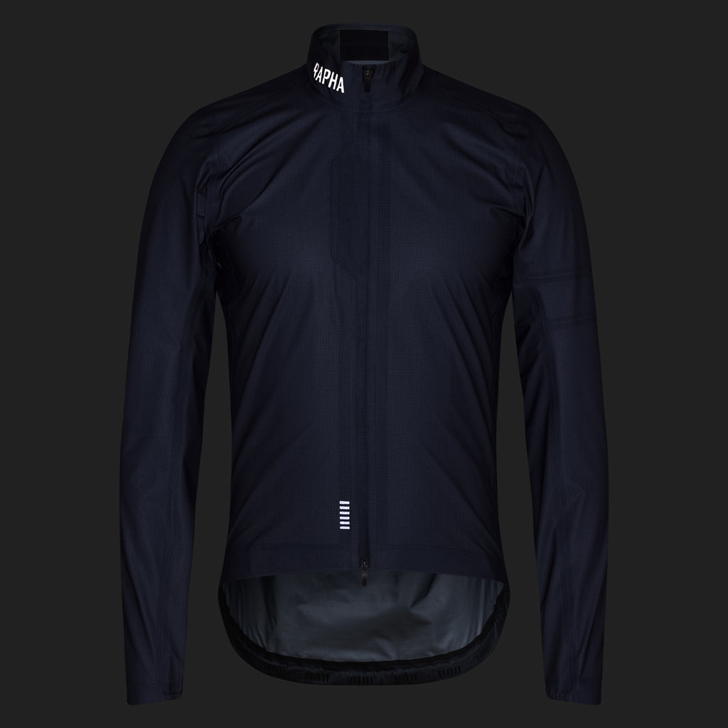 Men's Pro Team Gore-Tex LW Rain Jacket II - Black/Black