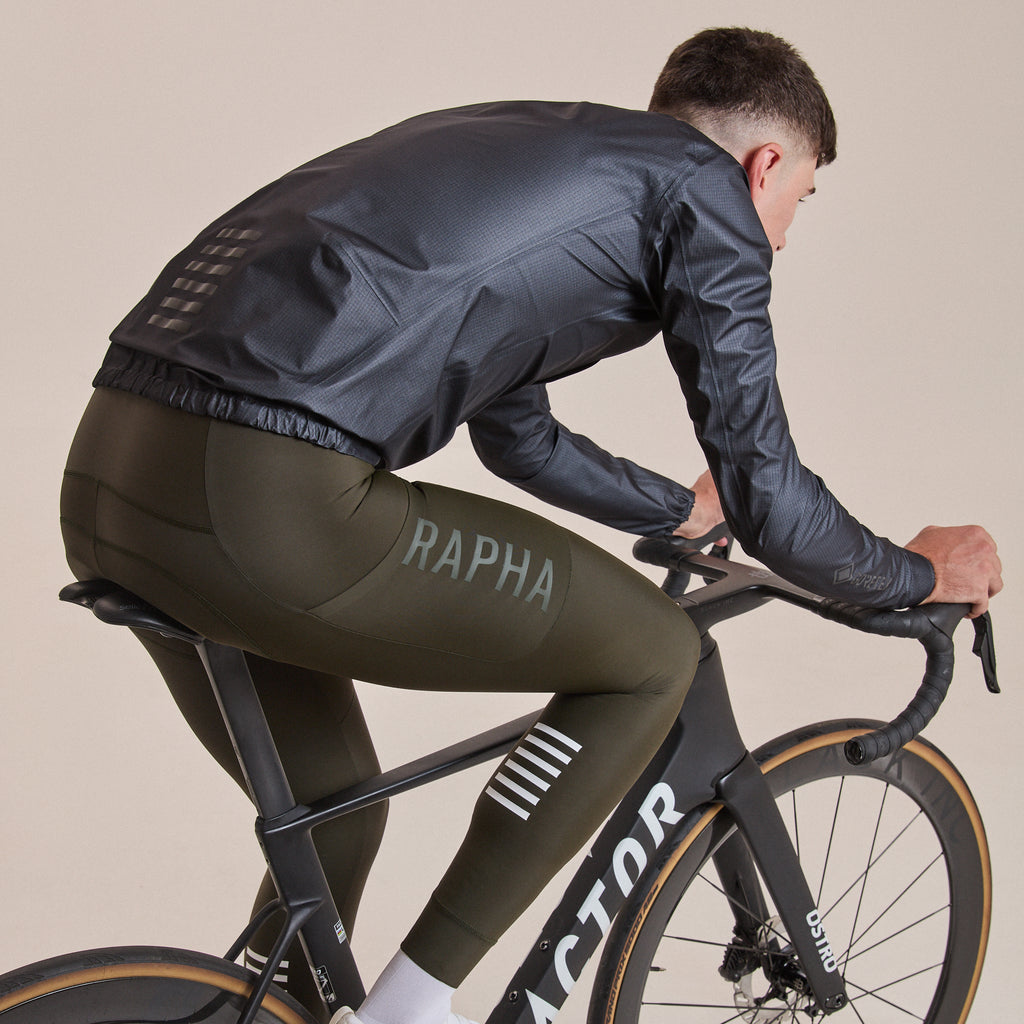 Men's Pro Team Gore-Tex LW Rain Jacket II - Black/Black