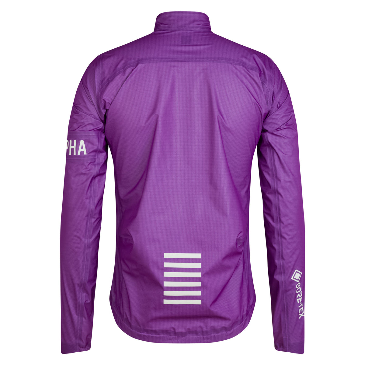 Men's Pro Team Gore-Tex LW Rain Jacket II - Deep Magenta/White