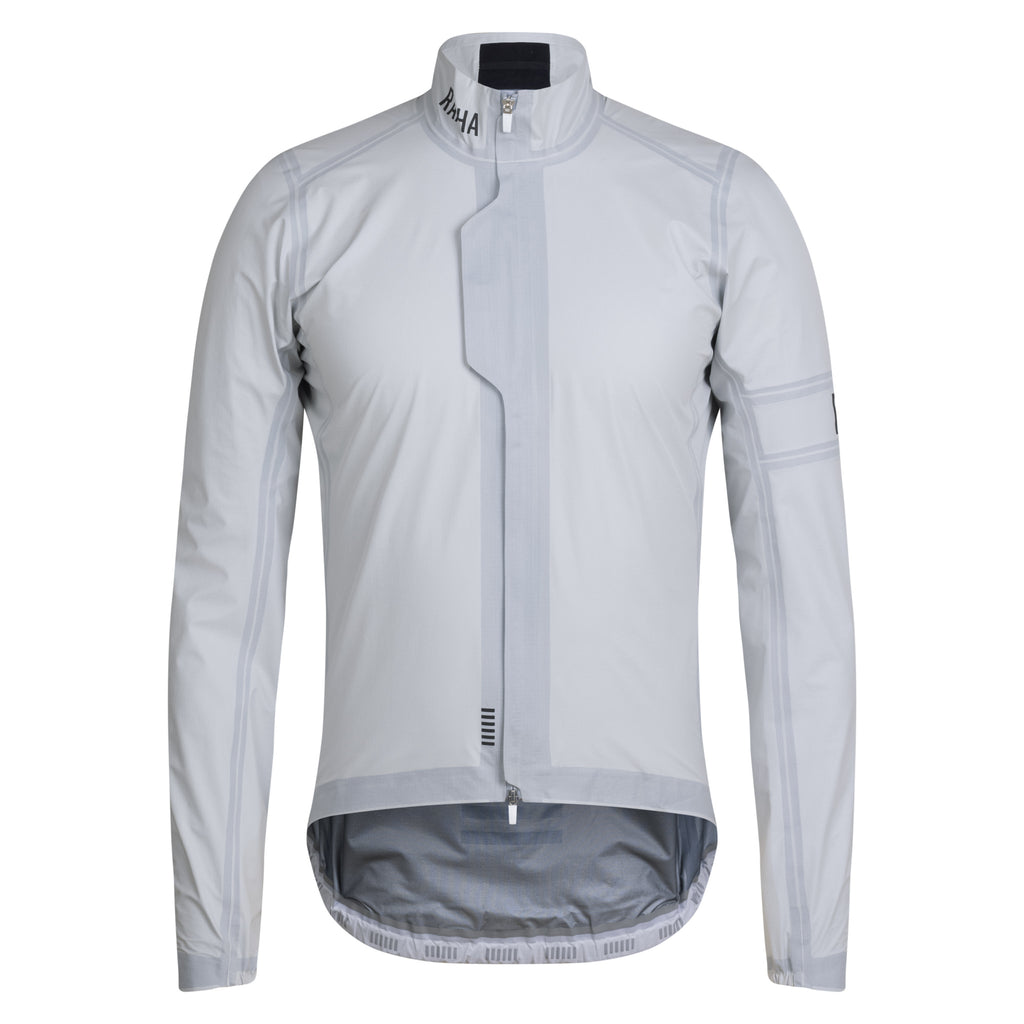 Men's Pro Team Gore-Tex LW Rain Jacket II - White/Black