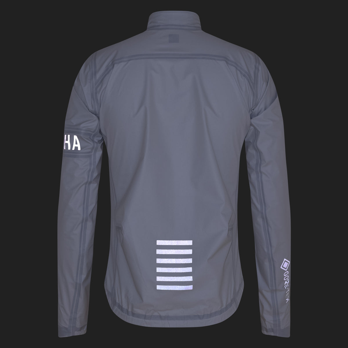 Men's Pro Team Gore-Tex LW Rain Jacket II - White/Black