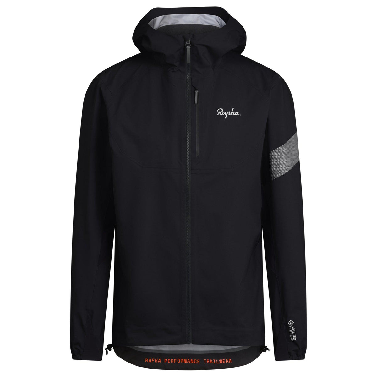 Men's Trail GORE-TEX Infinium Jacket - Black/Light Grey