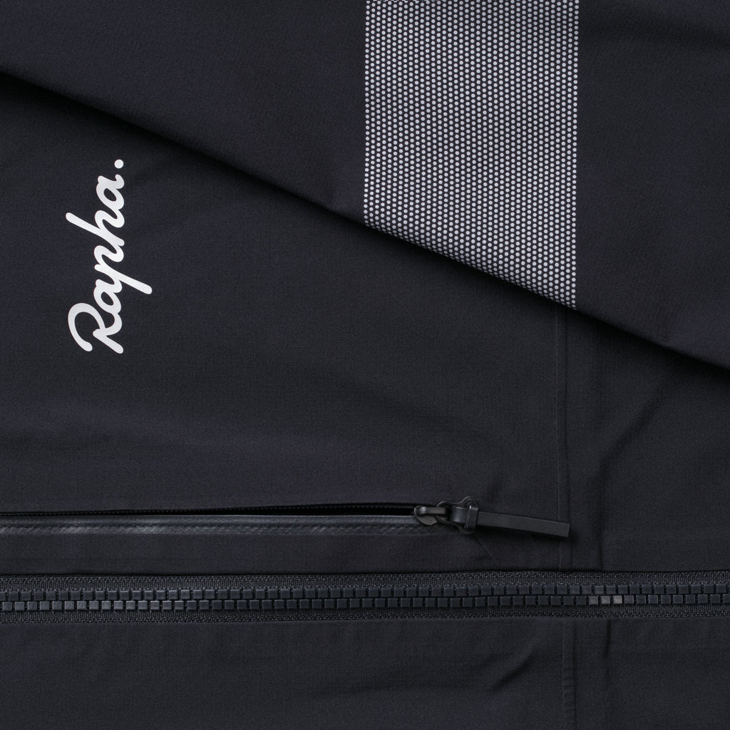 Men's Trail GORE-TEX Infinium Jacket - Black/Light Grey