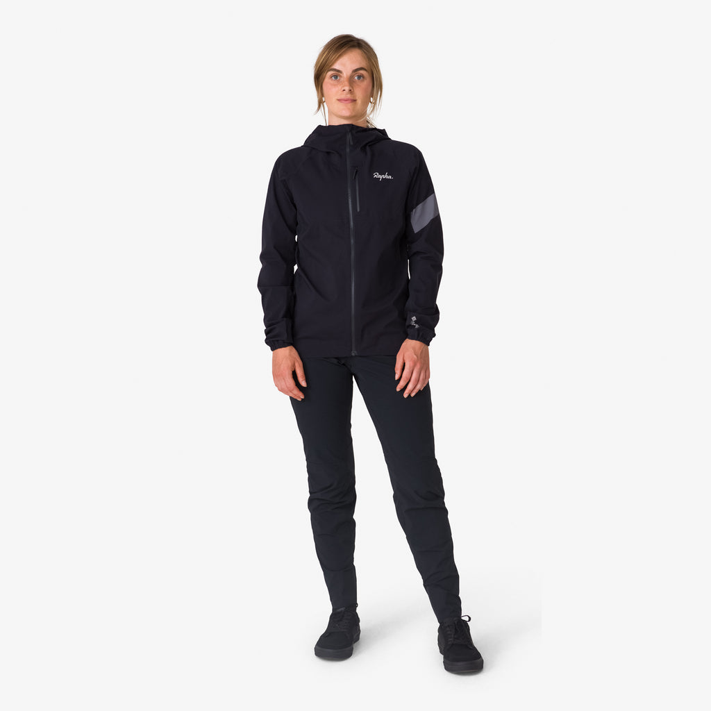 Women's Trail GORE-TEX Infinium Jacket - Black/Light Grey