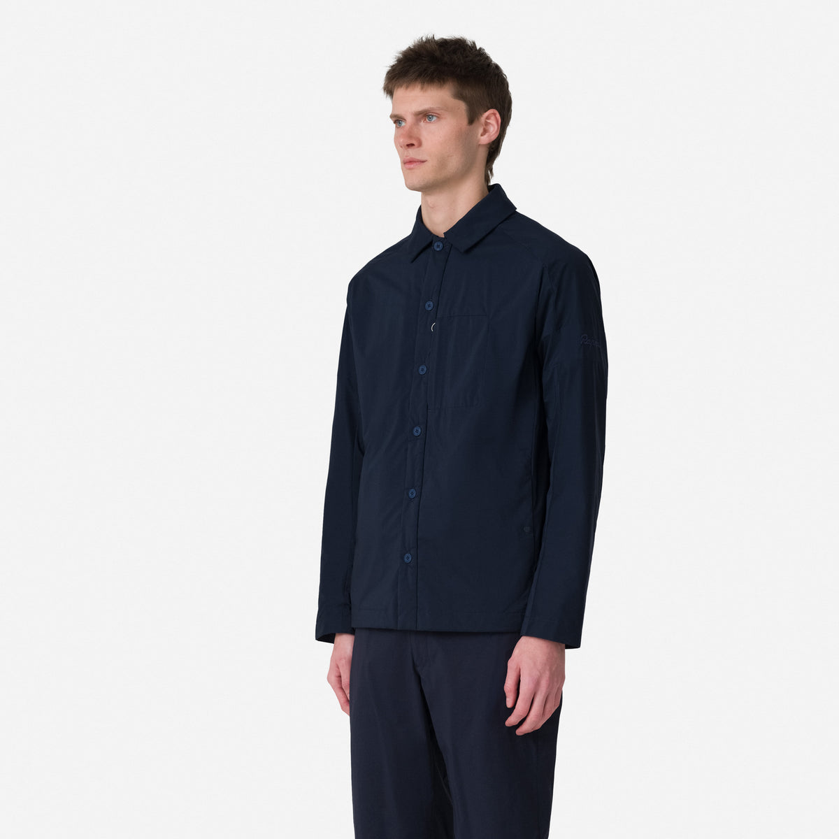 Men's Insulated Overshirt - Dark Navy/Navy