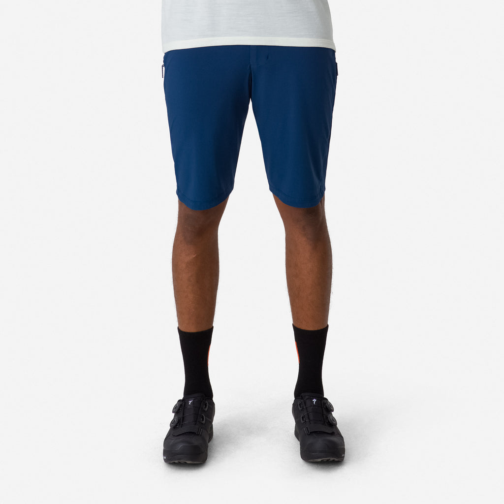 Men's Trail Fast & Light Shorts - Navy/Orange