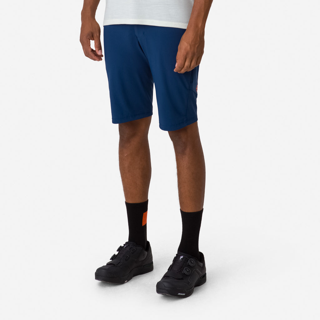 Men's Trail Fast & Light Shorts - Navy/Orange