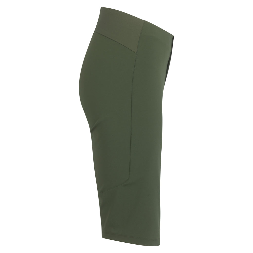 Women's Trail Fast & Light Shorts - Deep Olive Green/Olive Green