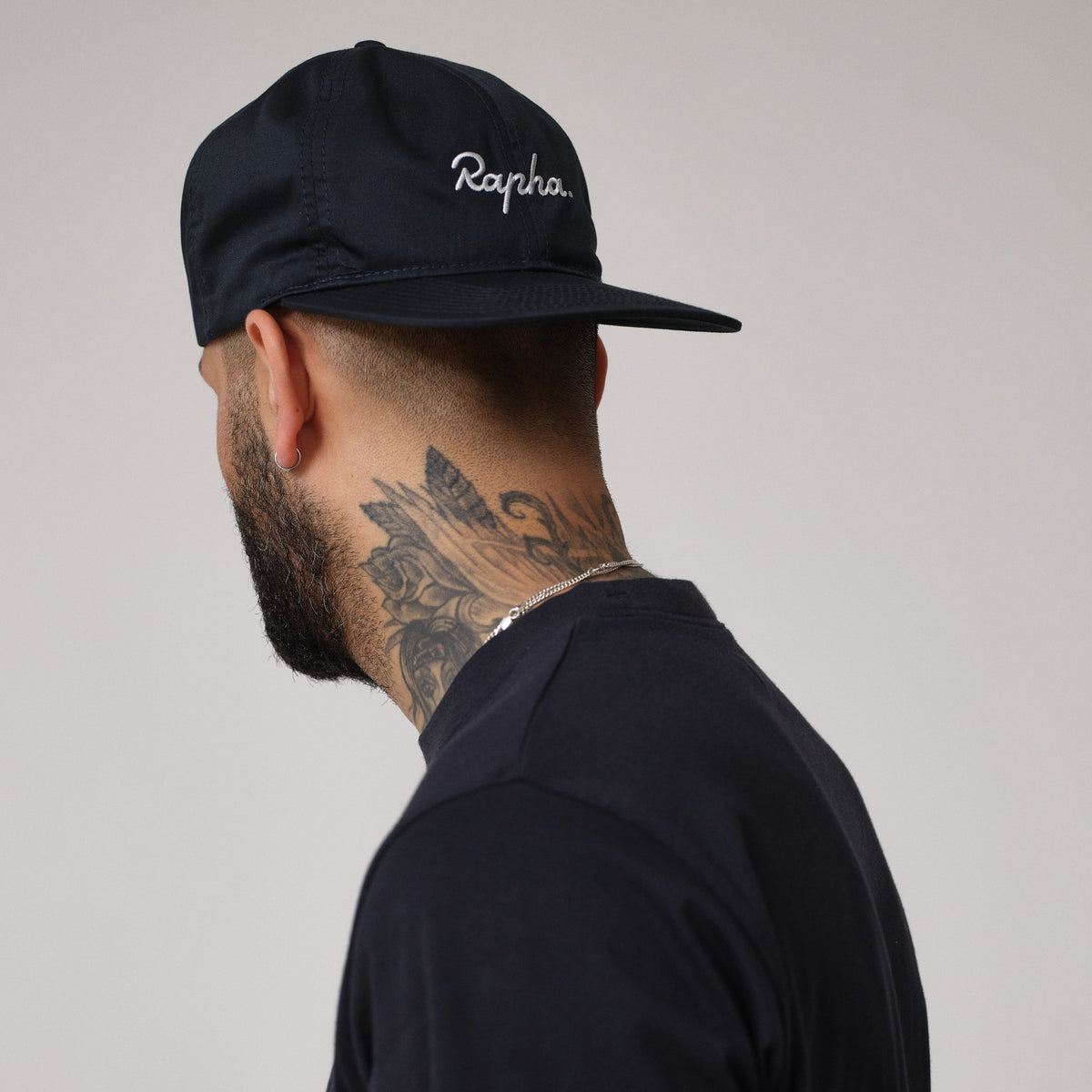Rapha Cap - Black/Light Grey