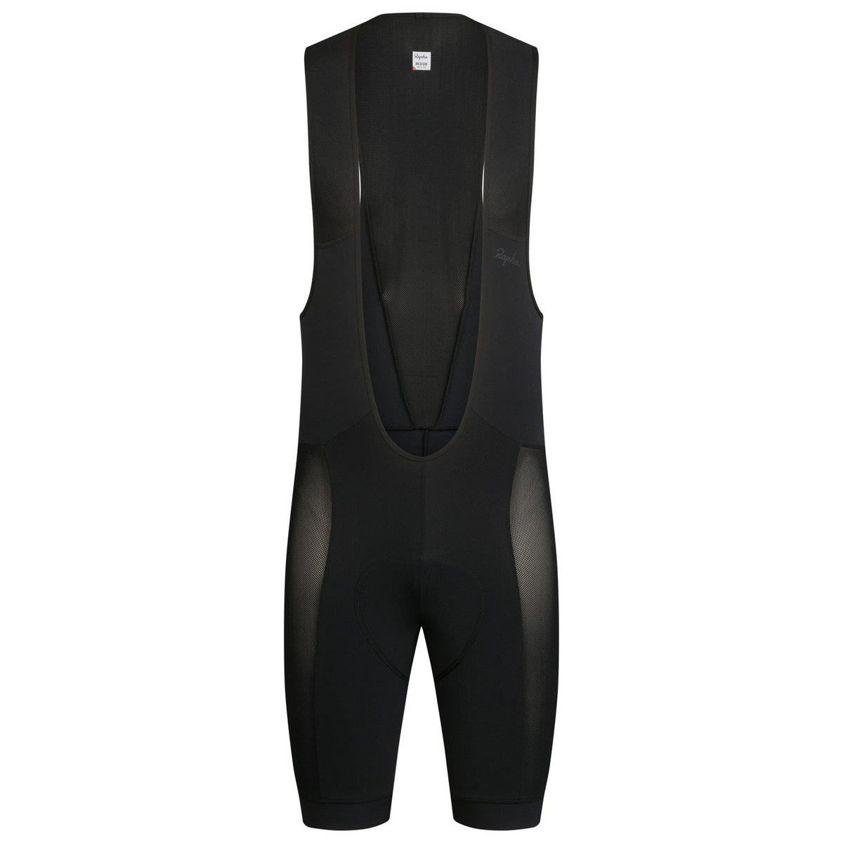 Men's Indoor Training Bib Shorts - Black