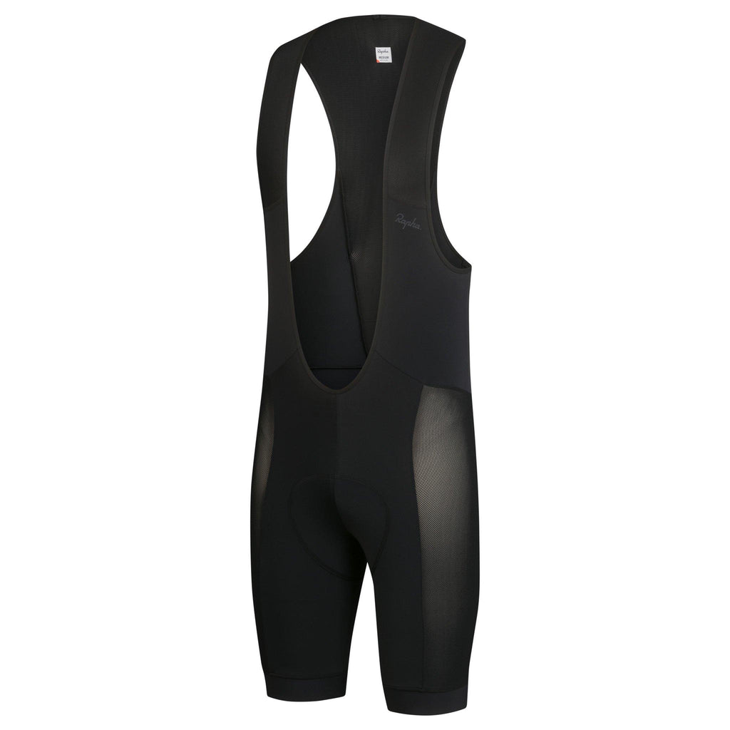 Men's Indoor Training Bib Shorts - Black