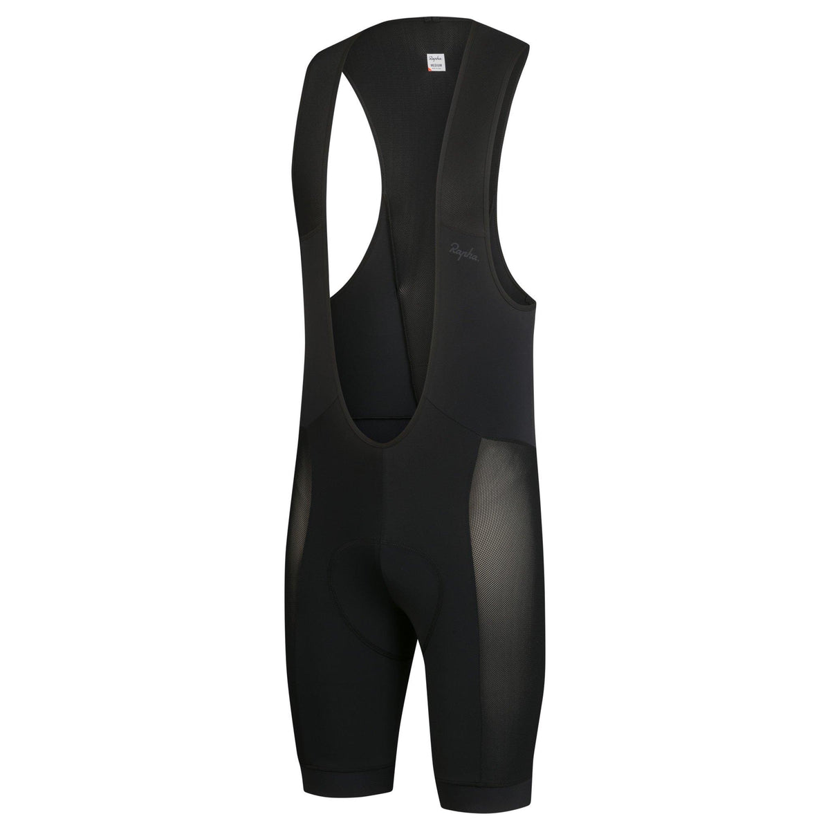 Men's Indoor Training Bib Shorts - Black