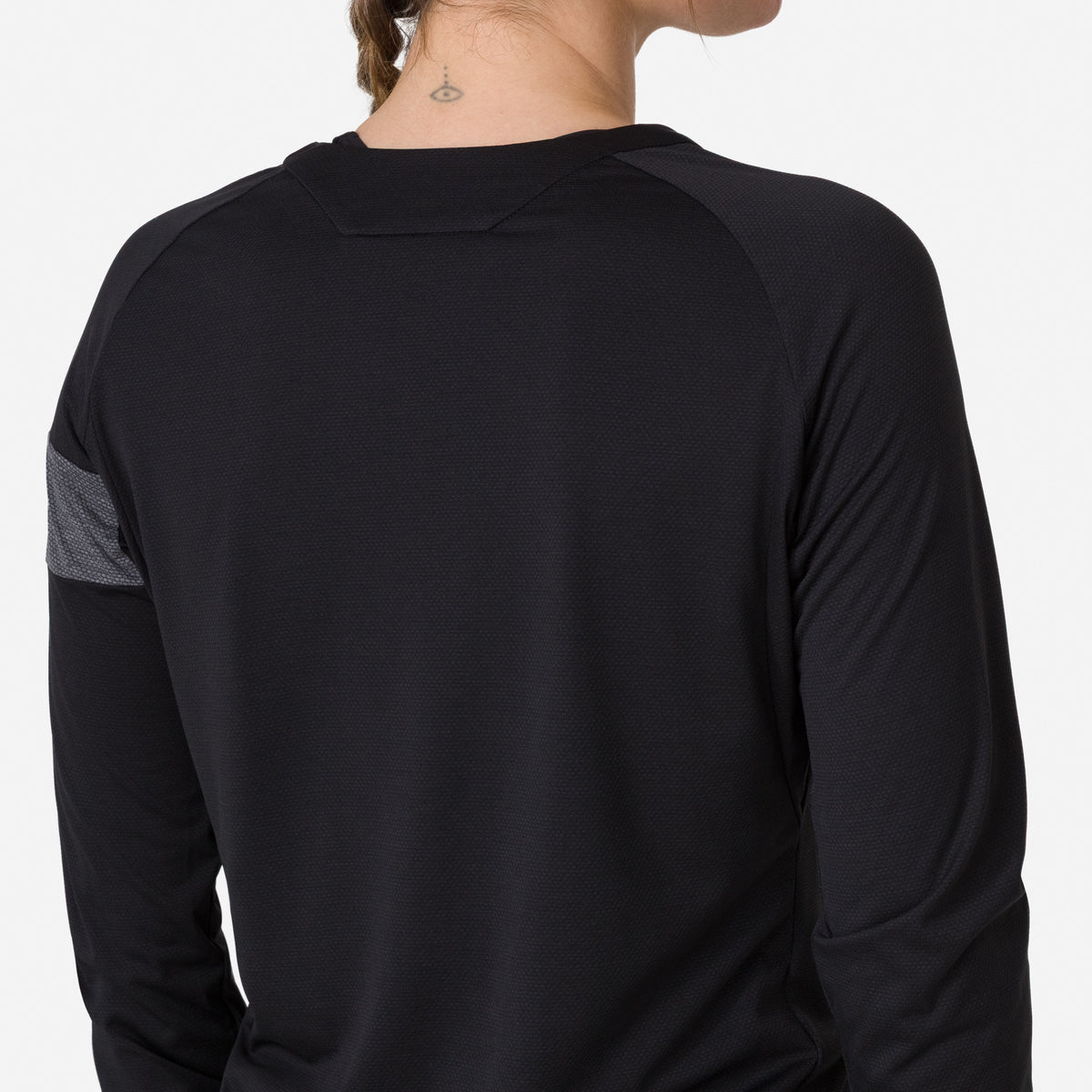 Women's Trail Long Sleeve Technical T-shirt - Black/Grey