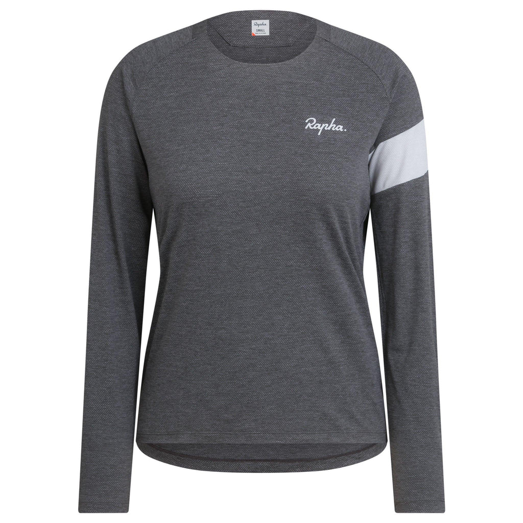 Women's Trail Long Sleeve Technical T-shirt - Grey/Light Grey