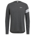 Men's Trail Long Sleeve Technical T-shirt - Dark Grey/Light Grey