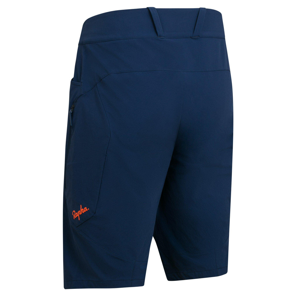 Men's Trail Cargo Shorts - Navy/Orange