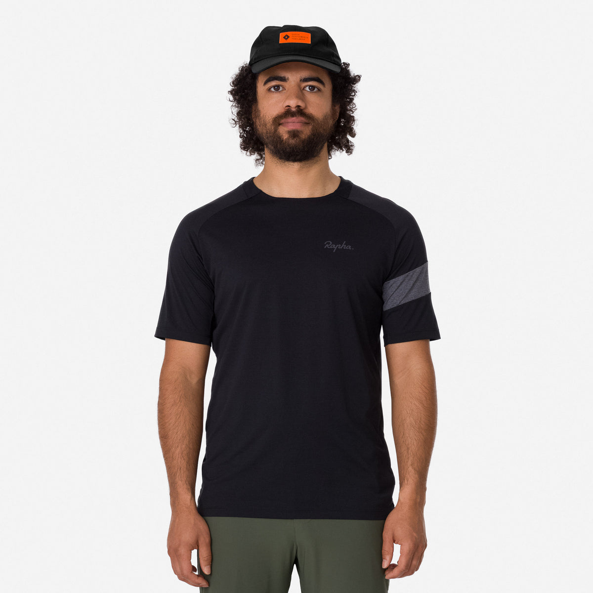 Men's Trail Technical T-Shirt - Black/Grey