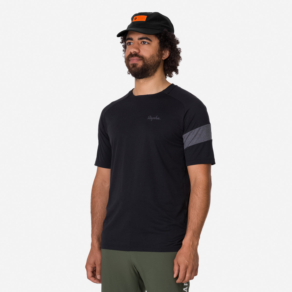 Men's Trail Technical T-Shirt - Black/Grey