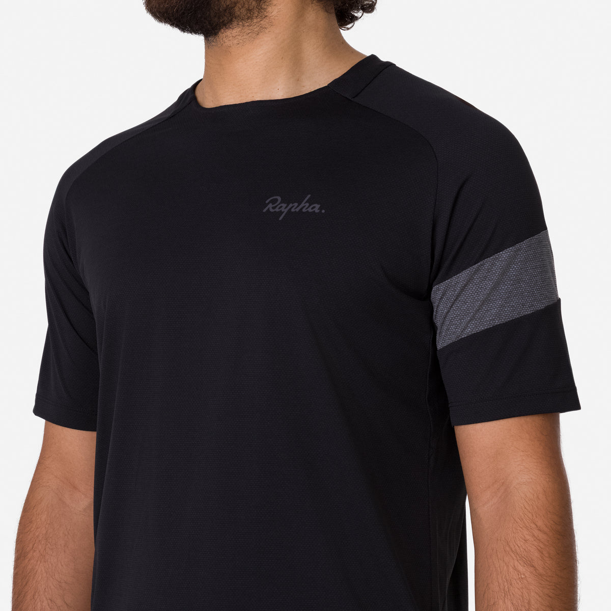 Men's Trail Technical T-Shirt - Black/Grey