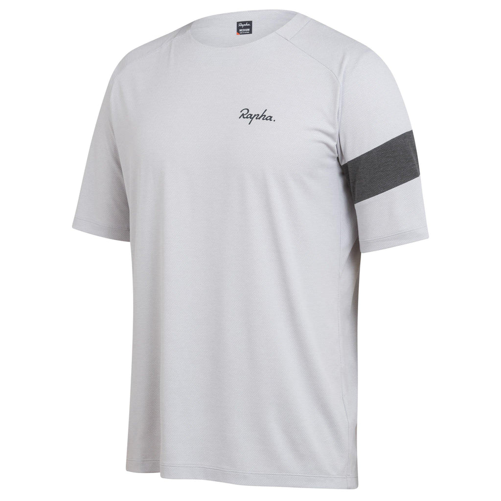Men's Trail Technical T-Shirt - Light Grey/Dark Grey