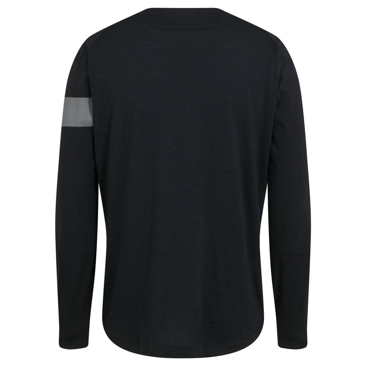 Men's Trail Windblock Jersey - Black/Light Grey